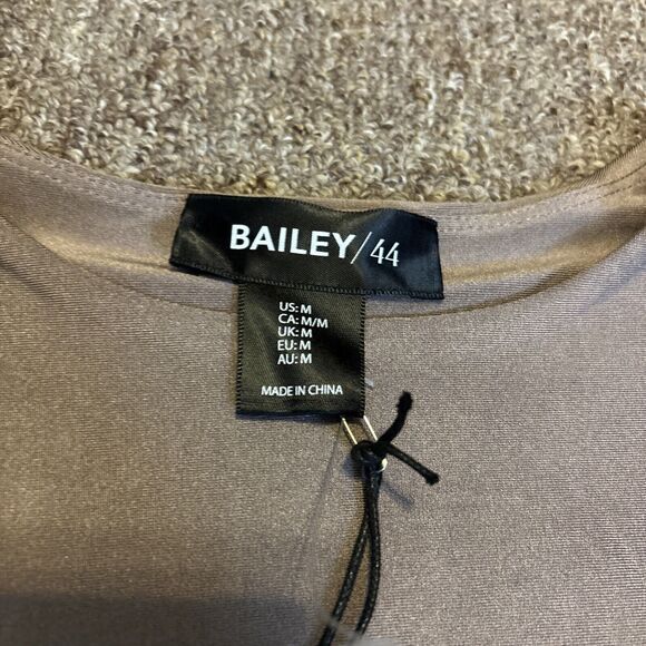 NWT New Bailey 44 Bodysuit Brown Women's Medium - Picture 6 of 9
